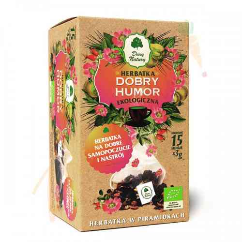 Herbatka DOBRY HUMOR ekologiczna 15x3g Dary Natury