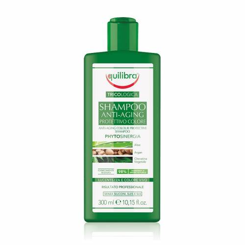 Przeciwstarzeniowy szampon chroniący kolor 300ml Equilibra Tricologica