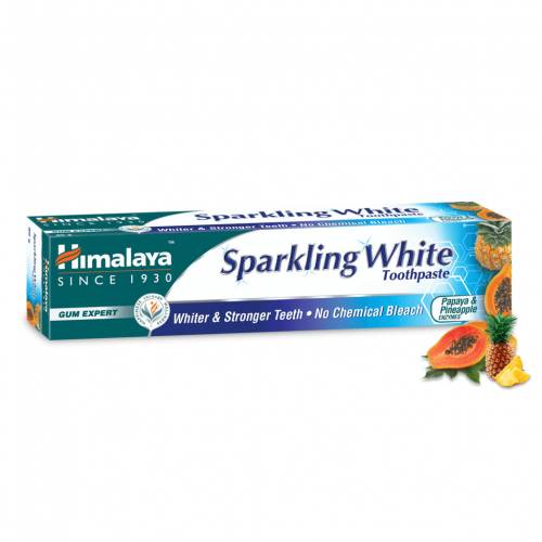 Pasta do zębów SPARKLING WHITE 80g Himalaya Herbals
