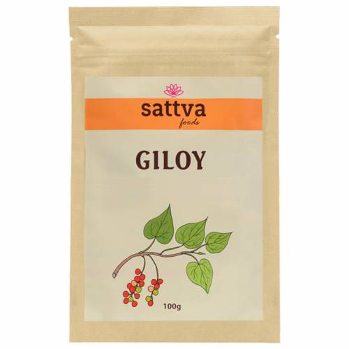 Indyjski suplement diety w proszku GILOY 100g sattva AYURVEDA