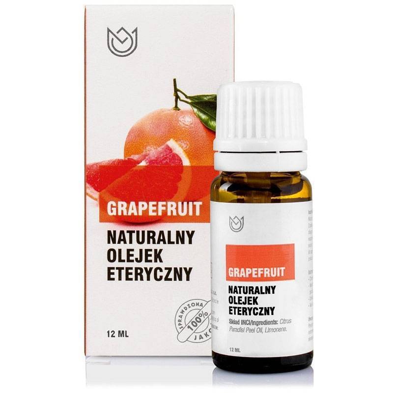 Naturalny olejek eteryczny GRAPEFRUIT 10ml Naturalne Aromaty