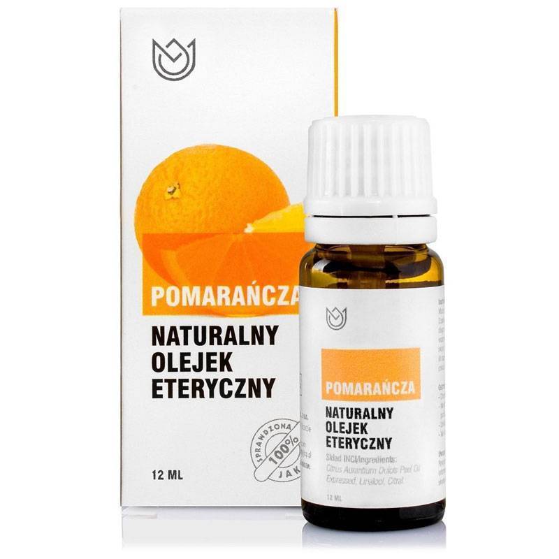Naturalny olejek eteryczny POMARAŃCZA 12ml Naturalne Aromaty
