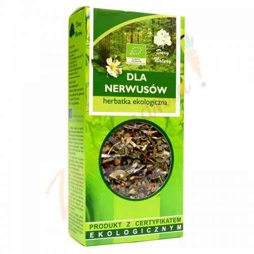 Herbata dla nerwusów ekologiczna 50g Dary Natury