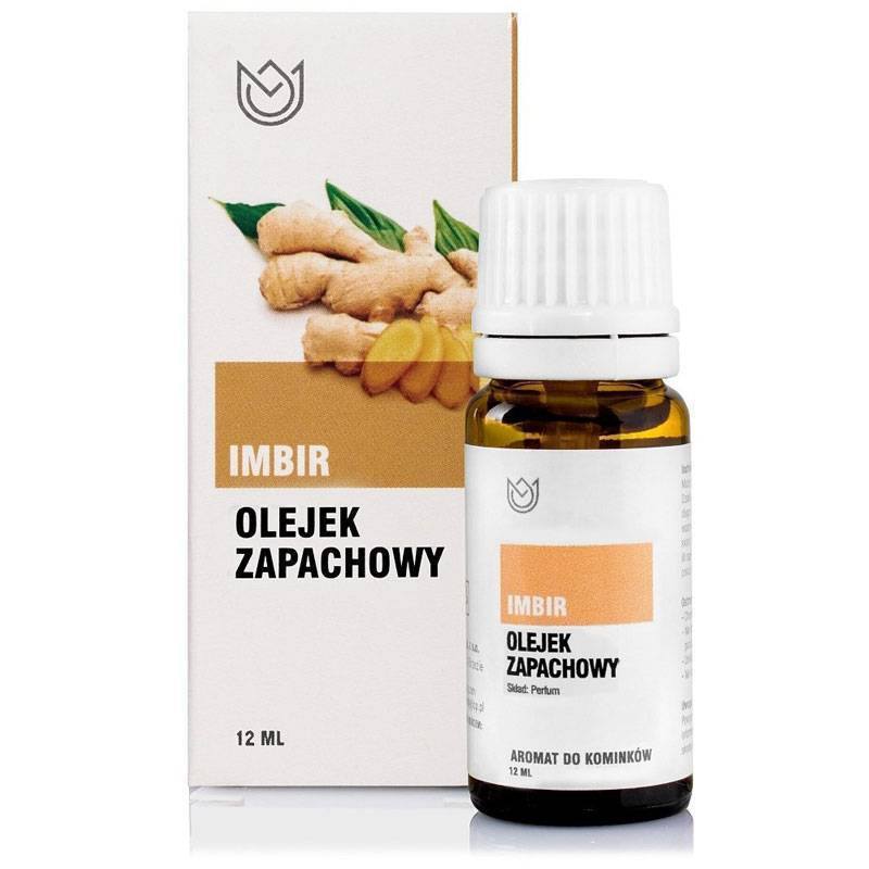 Olejek zapachowy IMBIR 10ml Naturalne Aromaty