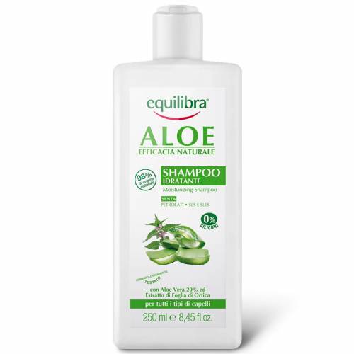 Nawilżający szampon aloesowy NATURALE 250 ml Equilibra
