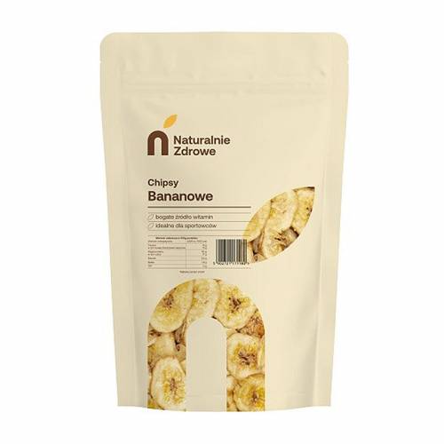 Chipsy bananowe 500g Naturalnie Zdrowe