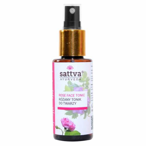 Różany tonik do twarzy 100ml sattva AYURVEDA