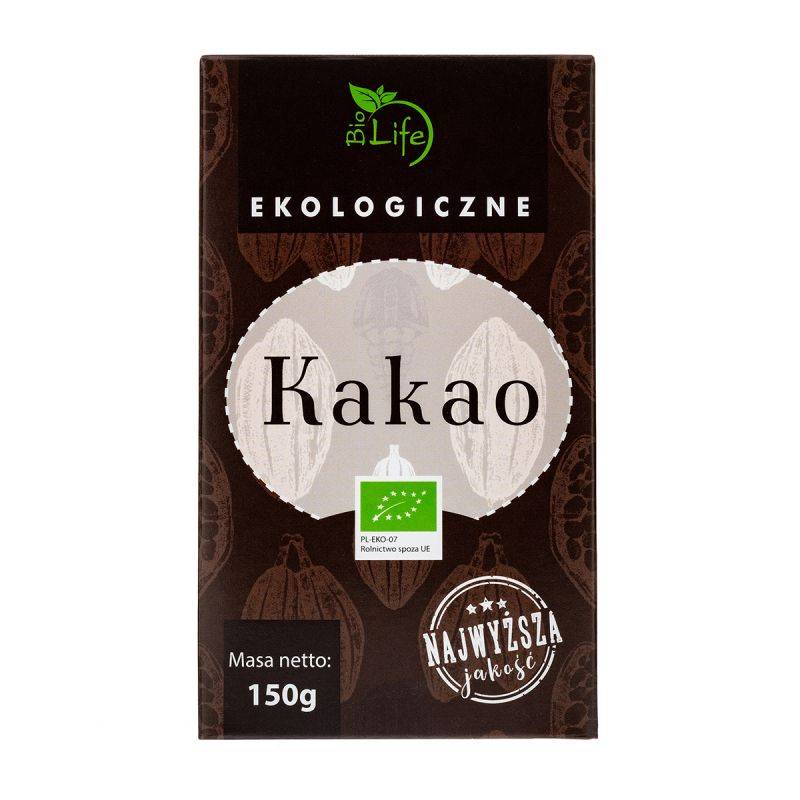 Ekologiczne KAKAO mielone 150g BioLife