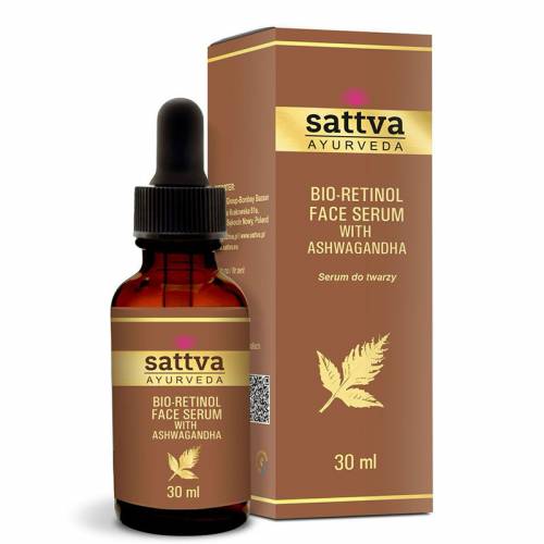 Serum do twarzy BIO-RETINOL z ashwagandhą 30ml sattva AYURVEDA