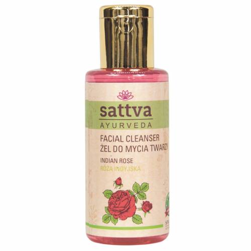 Żel do mycia twarzy RÓŻA INDYJSKA 100ml sattva AYURVEDA