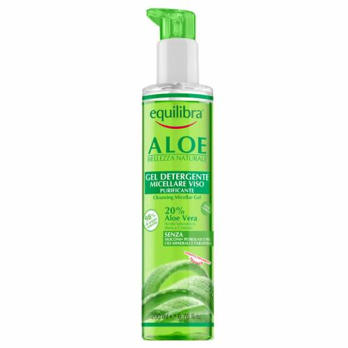 Aloesowy oczyszczający żel micelarny ALOE 3+ 200ml Equilibra