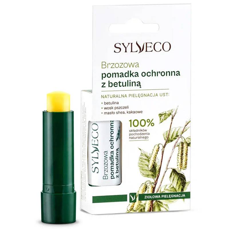 Brzozowa pomadka ochronna z betuliną 4,6g Sylveco