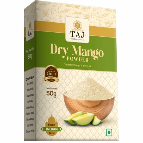 Indyjska przyprawa SUSZONE MANGO w proszku 50g Taj Indian Masala