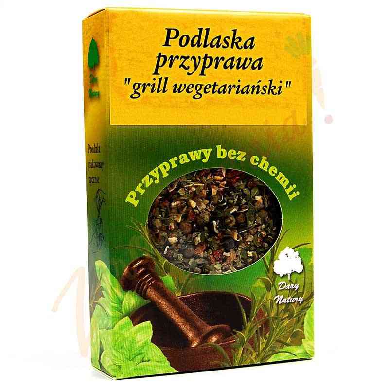 Podlaska przyprawa "Grill wegetariański" 30 g, Dary Natury